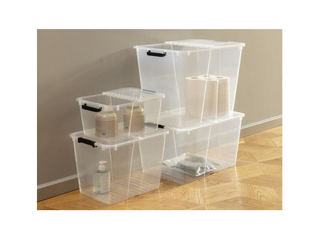 Plast team Boîte de rangement HOME BOX FLEX, 65 litres