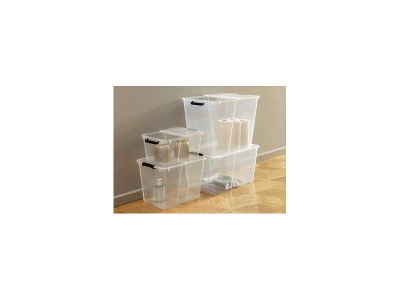 Plast team Boîte de rangement HOME BOX FLEX, 65 litres