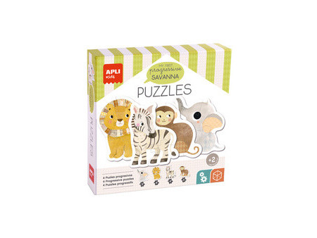 APLI kids Puzzle 'My first Savane', 12 pièces