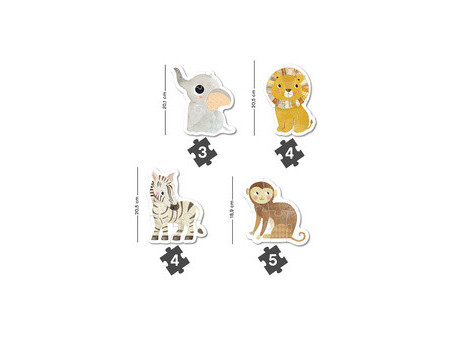 APLI kids Puzzle 'My first Savane', 12 pièces