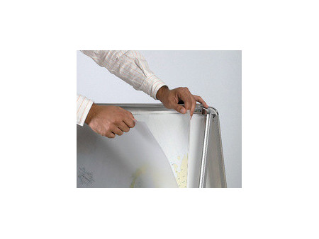 Bi-Office Porte-affiches, cadre en aluminium, 461 x 884 mm