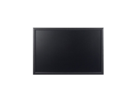 Bi-Office Tableau noir, cadre aspect cerisier, 1.200x900 mm