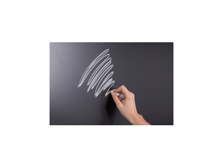 Bi-Office Tableau noir, cadre noir, 900 x 600 mm