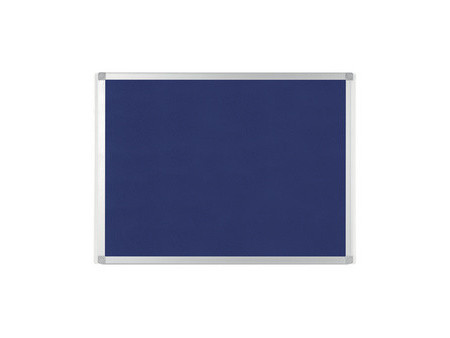 Bi-Office Tableau en feutre AYDA, 600 x 450 mm, bleu