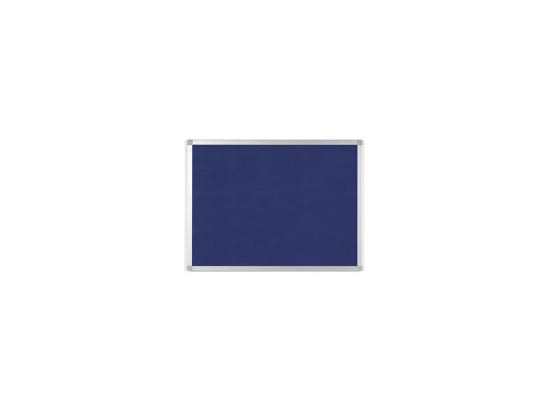 Bi-Office Tableau en feutre AYDA, 1.200 x 900 mm, bleu