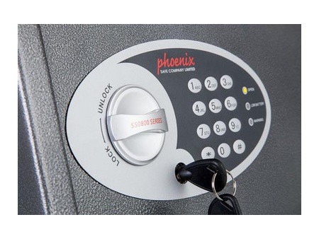 phoenix Coffre-fort DIONE SS0301E, gris graphite