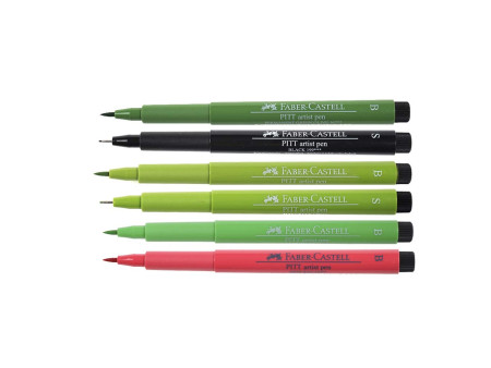 FABER-CASTELL Feutre à l'encre de Chine PITT artist pen