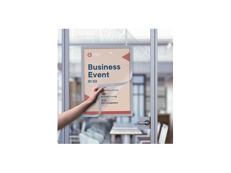EUROPEL Cadre magnétique INFO FRAME, A5, argent