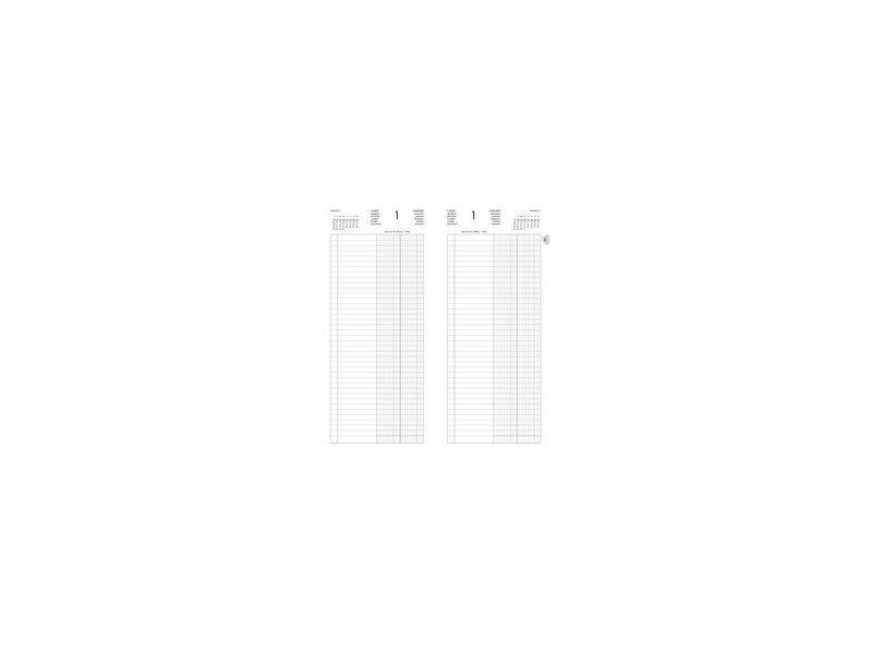 LECAS Agenda de la Banque Long, 150 x 340 mm, 2027, noir