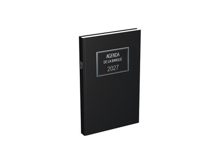 LECAS Agenda de La Banque Large 2027, 180 x 290 mm,2 volumes