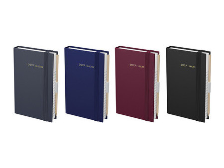 LECAS Agenda journalier Chantier, 80 x 130 mm, 2027, assorti