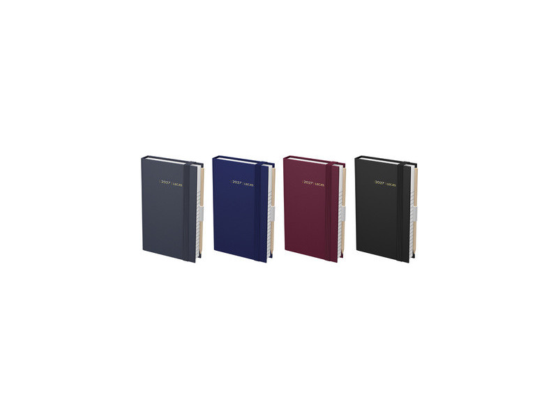 LECAS Agenda journalier Chantier, 80 x 130 mm, 2027, assorti