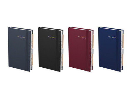 LECAS Agenda journalier Chantier, 2027, 90 x 150 mm, assorti
