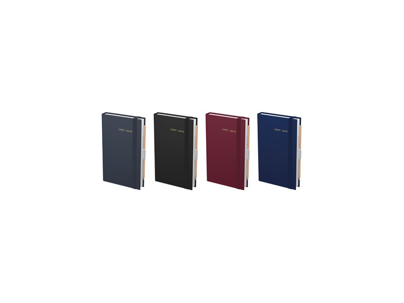 LECAS Agenda journalier Chantier, 2027, 90 x 150 mm, assorti