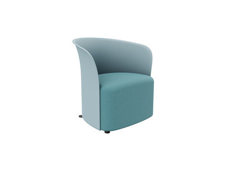 PAPERFLOW Fauteuil visiteur 'CROWN', blanc