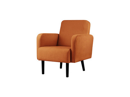 PAPERFLOW Fauteuil LISBOA, habillage en tissu, bleu