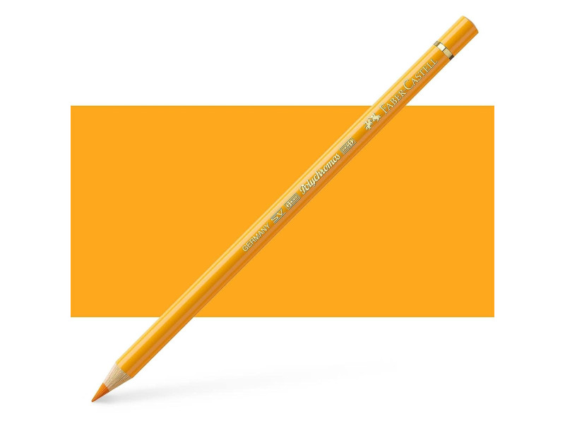 FABER-CASTELL Crayon de couleur POLYCHROMOS, jaune chrome