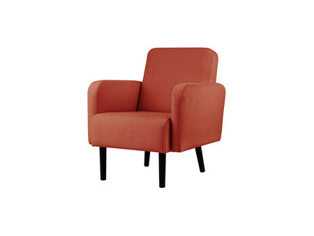 PAPERFLOW Fauteuil LISBOA, habillage en tissu, safran