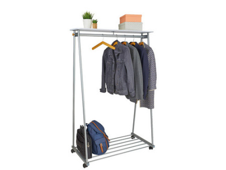 ALBA Portemanteau - vestiaire 'OSLO', (H)1.780 mm, gris
