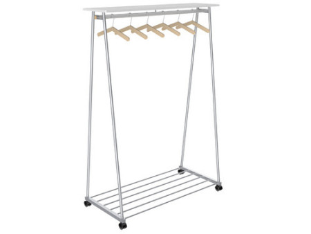 ALBA Portemanteau - vestiaire 'OSLO', (H)1.780 mm, gris