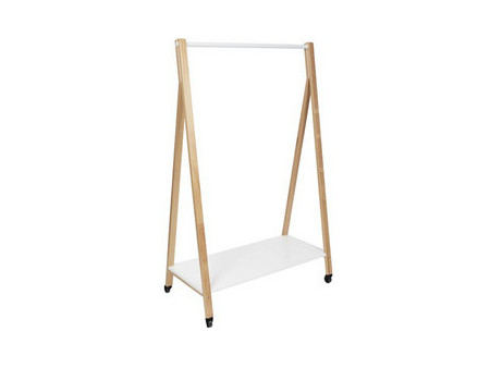 ALBA Vestiaire 'SLEEK', mobile, (H)1.490 mm, bois / blanc