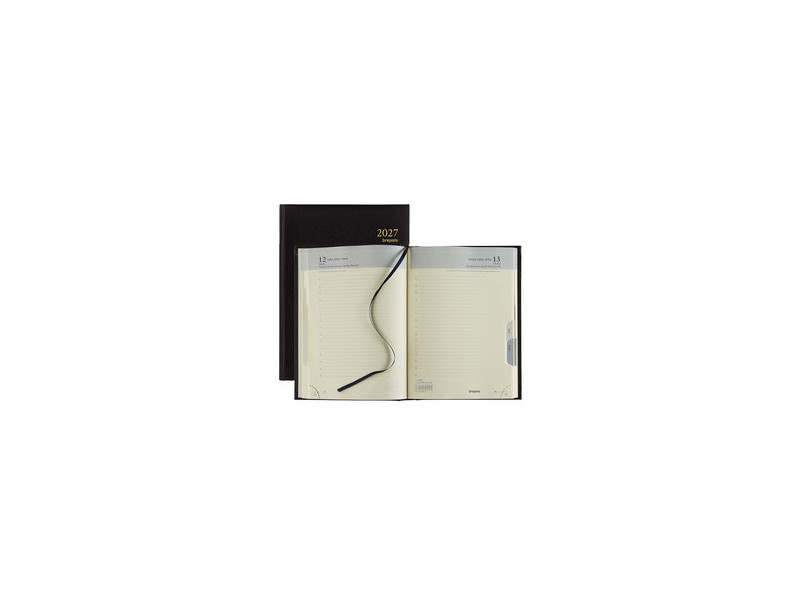 brepols Agenda journalier Euro 0.224, 2027, noir