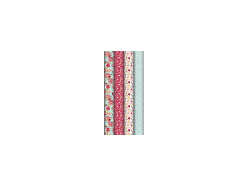 Clairefontaine Papier cadeau 'Flora', en présentoir