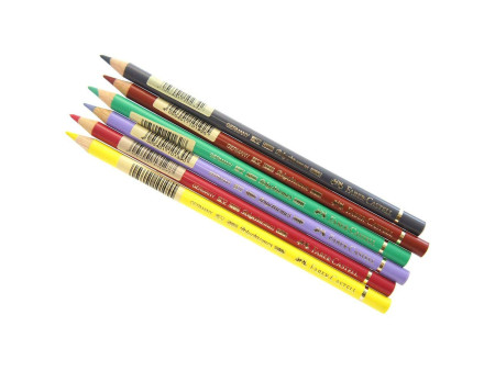 FABER-CASTELL Crayon de couleur POLYCHROMOS, bleu hélio