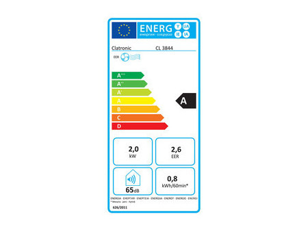 CLATRONIC Climatiseur CL 3844, blanc