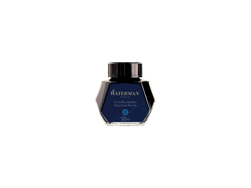 WATERMAN Flacon d'encre, contenu: 50 ml en verre, noir