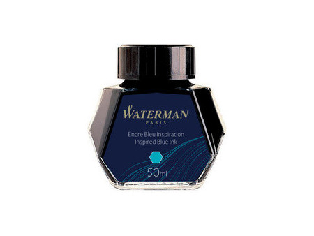 WATERMAN Flacon d'encre, contenu: 50 ml en verre, noir