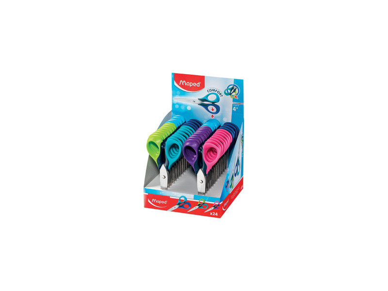 Maped Ciseaux Sensoft, longueur: 130 mm, présentoir de 24