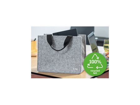 sigel Sacoche Business Desk Sharing Bag Basic M, gris foncé