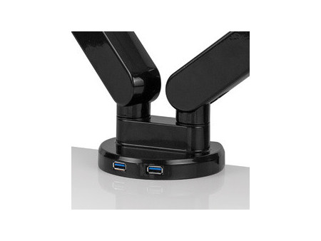 Fellowes Bras support pour écran double Platinum Series