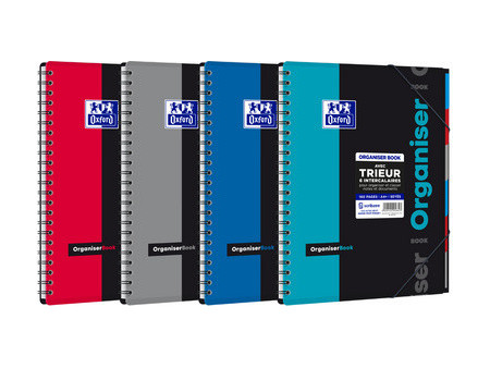 Oxford Etudiants Cahier 'ORGANISERBOOK', A4+, seyès