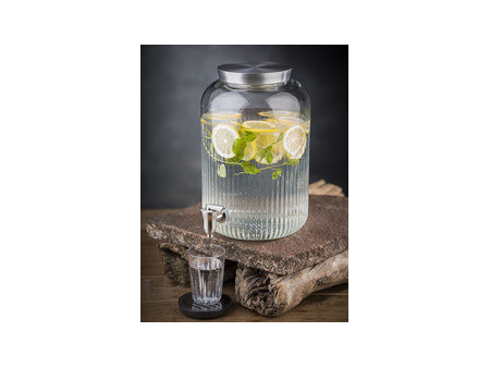 APS Distributeur à boisson, 3,8 litres, verre/inox