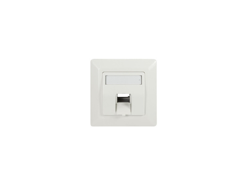 LogiLink Boîtier d'encastrement pour module Keystone, blanc