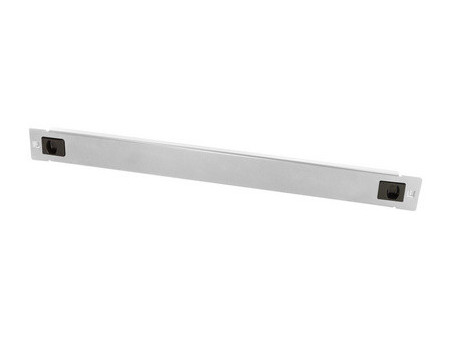 LogiLink Panneau plein 19', 1 U, en métal, gris (RAL7035)