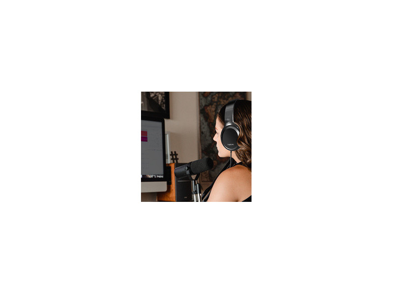 LogiLink Casque stéréo, avec microphone, noir