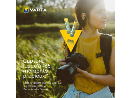 VARTA Pile NiMH 'RECHARGE ACCU Recycled', Micro AAA, 800 mAh