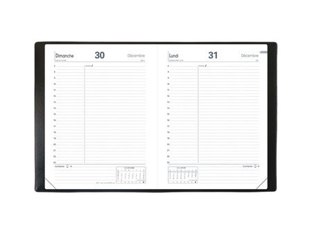 QUO VADIS Agenda ABP 2, 120 x 170 mm, 2027, Impala, noir
