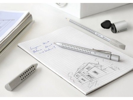 FABER-CASTELL Taille-crayon GRIP 2001 Mini, argent