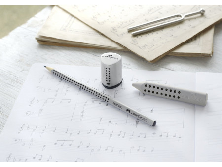 FABER-CASTELL Taille-crayon GRIP 2001 Mini, argent