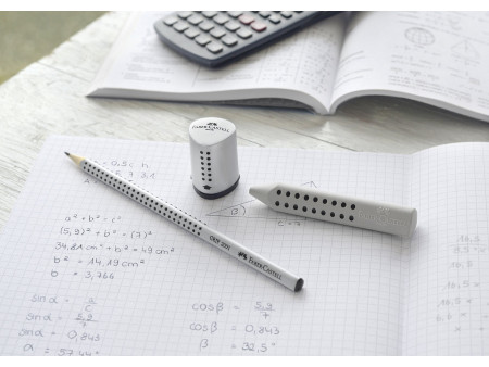 FABER-CASTELL Taille-crayon GRIP 2001 Mini, argent