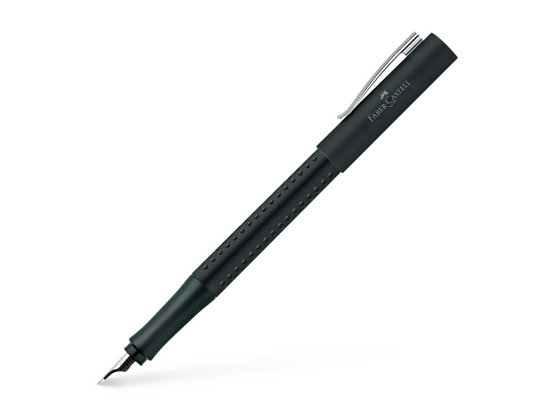 FABER-CASTELL Stylo plume GRIP 2011, M, noir