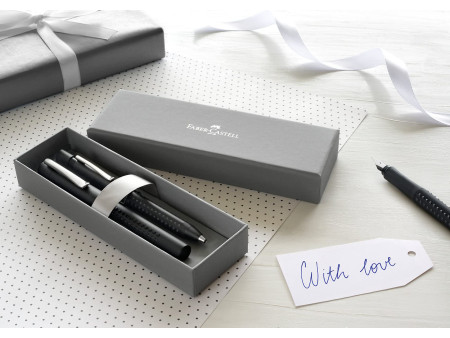 FABER-CASTELL Stylo plume GRIP 2011, M, noir