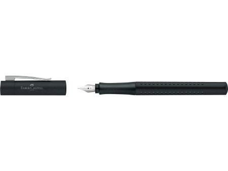 FABER-CASTELL Stylo plume GRIP 2011, M, noir