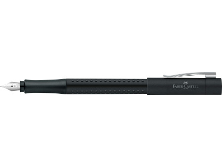 FABER-CASTELL Stylo plume GRIP 2011, M, noir