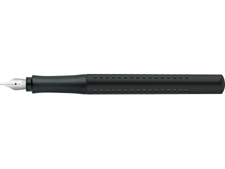 FABER-CASTELL Stylo plume GRIP 2011, B, noir