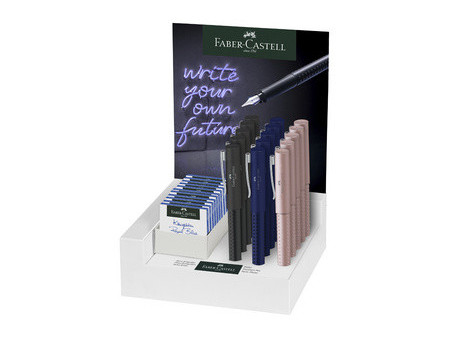 FABER-CASTELL Stylo plume GRIP 2011, dans un présentoir